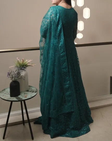 Teal Blue Dress
